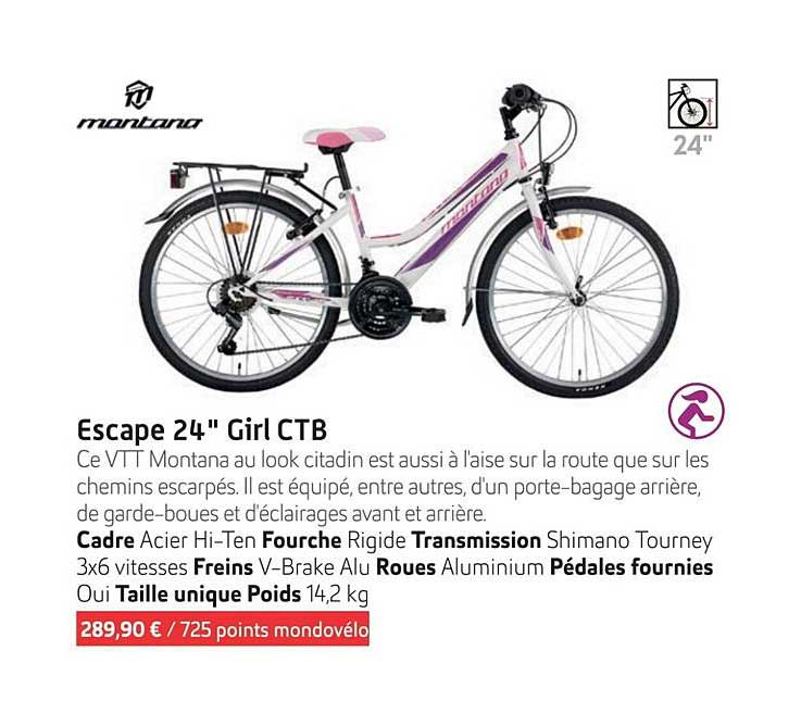 Escape 24" Girl CTB