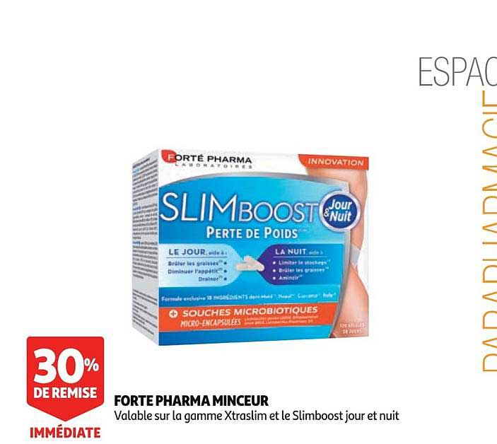 forte pharma minceur 30% de remise immédiate