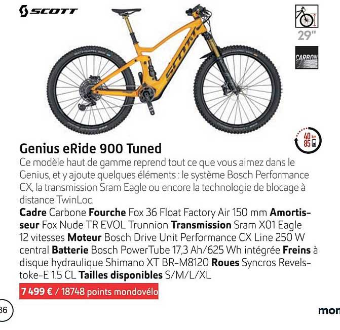 genius eride 900 tuned