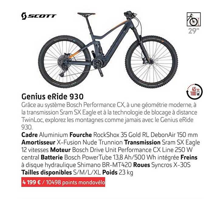 genius eride 930