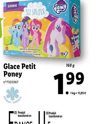 glace petit poney