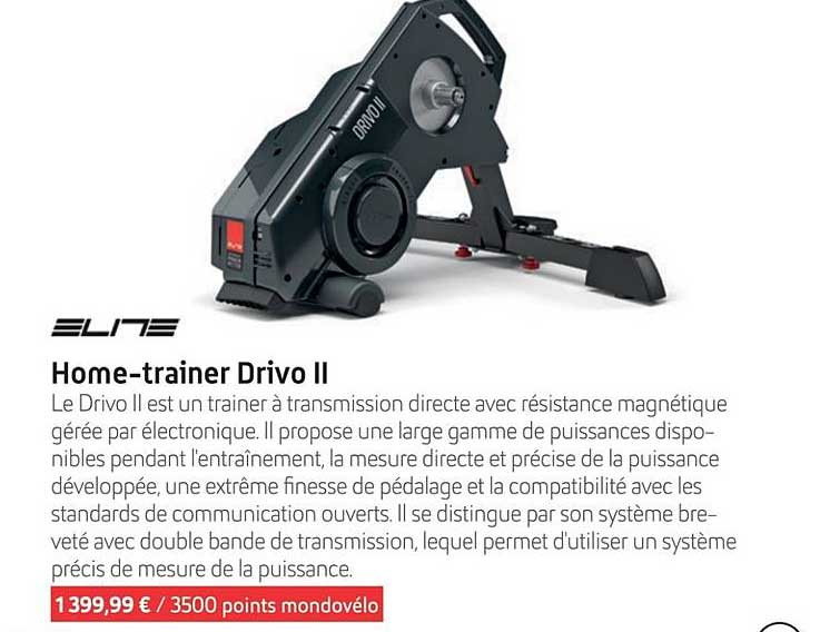 Home-trainer Drivo II