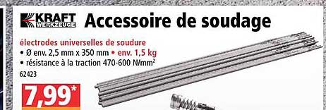 Kraft Werkzeuge accessoire de soudage