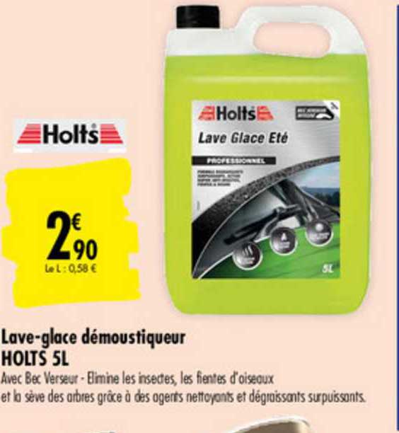 lave-glace démoustiqueur holts 5l