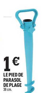 Le Pied De Parasol De Plage