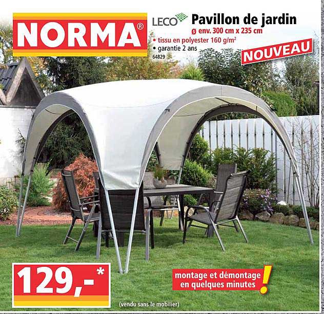 leco pavillon de jardin