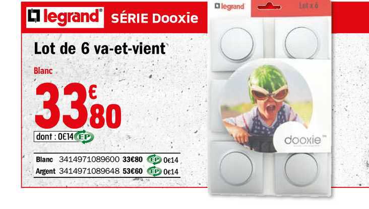 Lot De 6 Va Et Vient Legrand