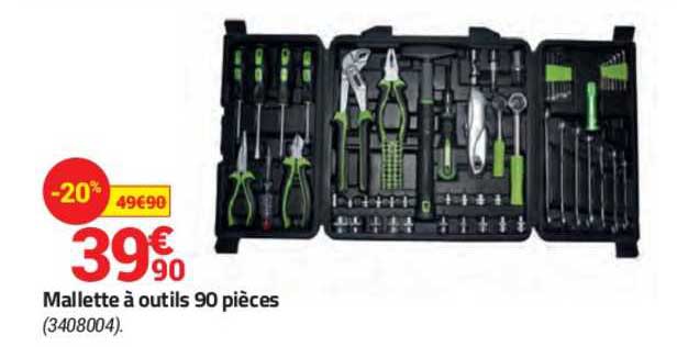 Mallette à Outils 90 Pièces