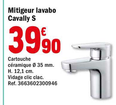 Mitigeur Lavabo Cavally S