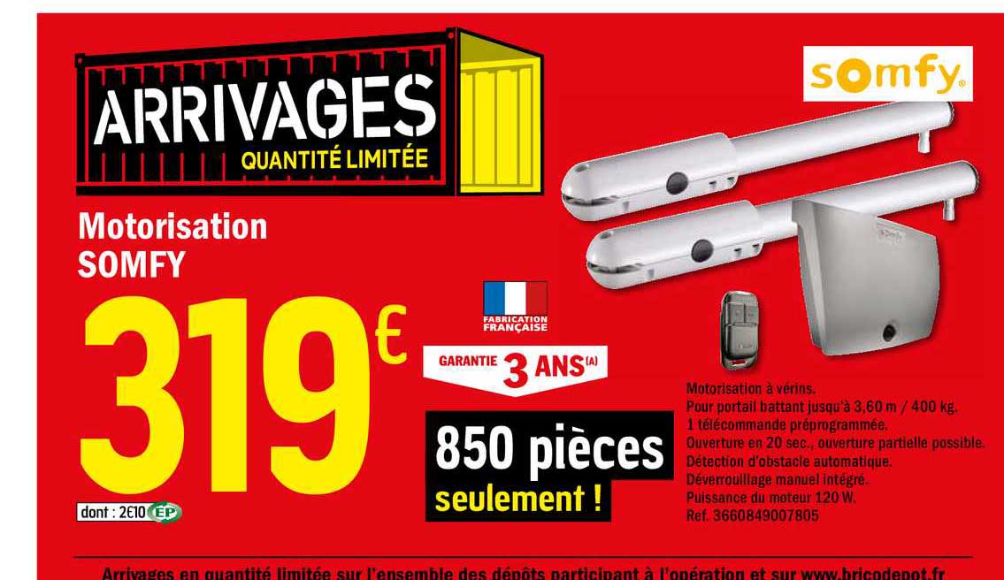 Motorisation Somfy