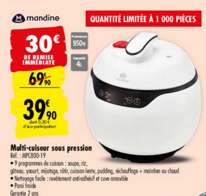 multi-cuiseur sous pression