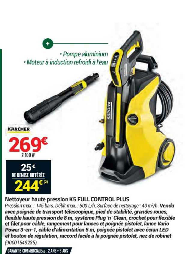 nettoyeur haute pression k5 full control plus