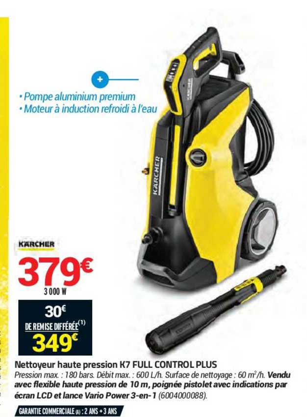 nettoyeur haute pression k7 full control plus