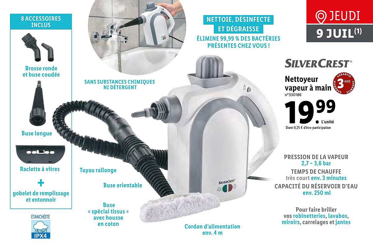 Nettoyeur Vapeur à Main Silvercrest