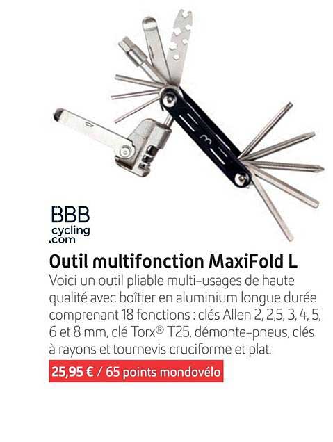Outil Multifonction MaxiFold L