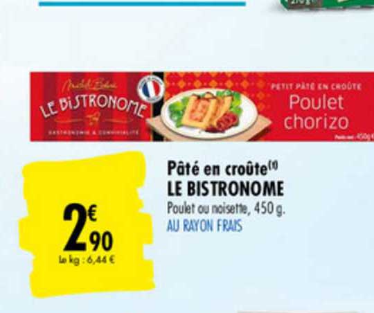 Pâté En Croûte Le Bistronome