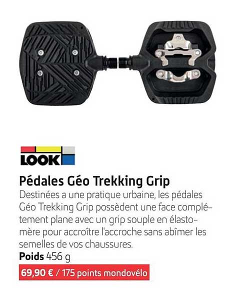 pédales géo trekking grip