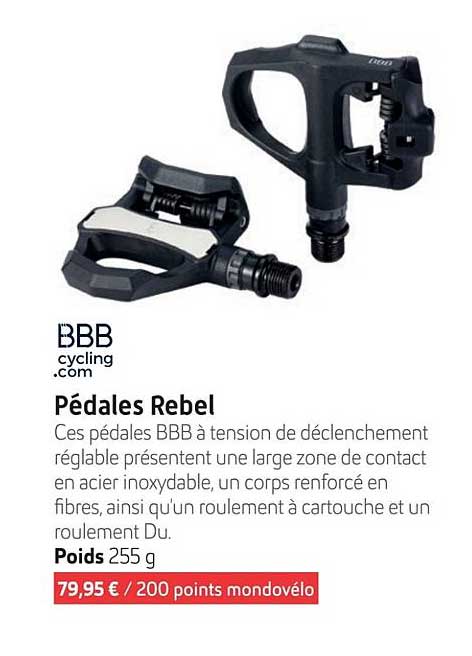 pédales rebel