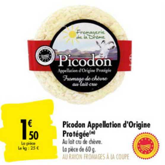 Picodon Appellation d'origine Protégée