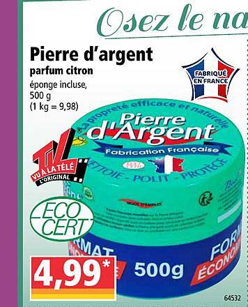 pierre d'argent parfum citron