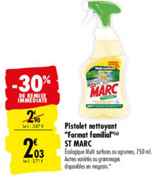 pistolet nettoyant "format familial"