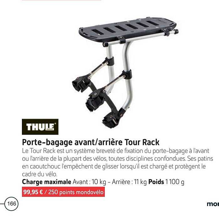 porte-bagage avant-arrière tour rack