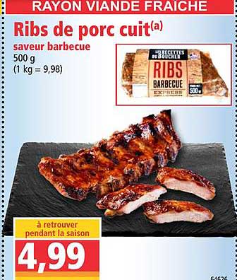 Ribs De Porc Cuit