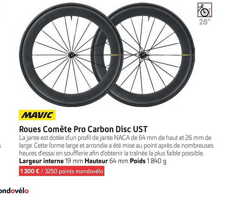 roues comète pro carbon disc ust