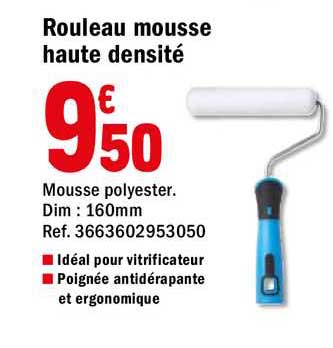 rouleau mousse haute densité