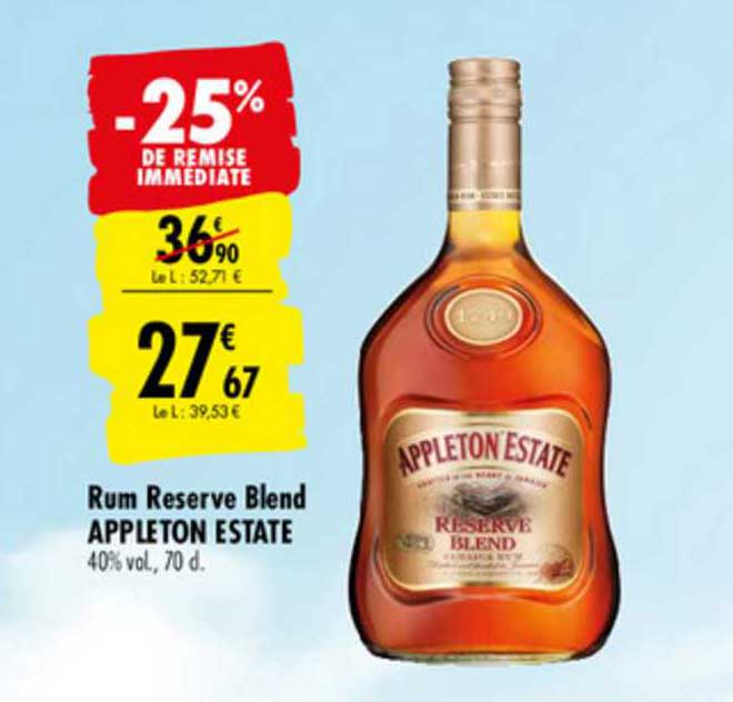 Rum Reserve Blend Appleton Estate
