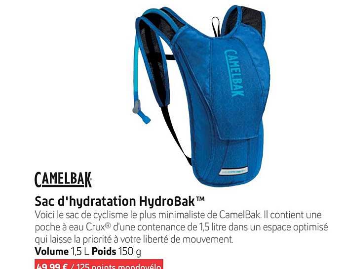 Sac d'hydratation HydroBak™
