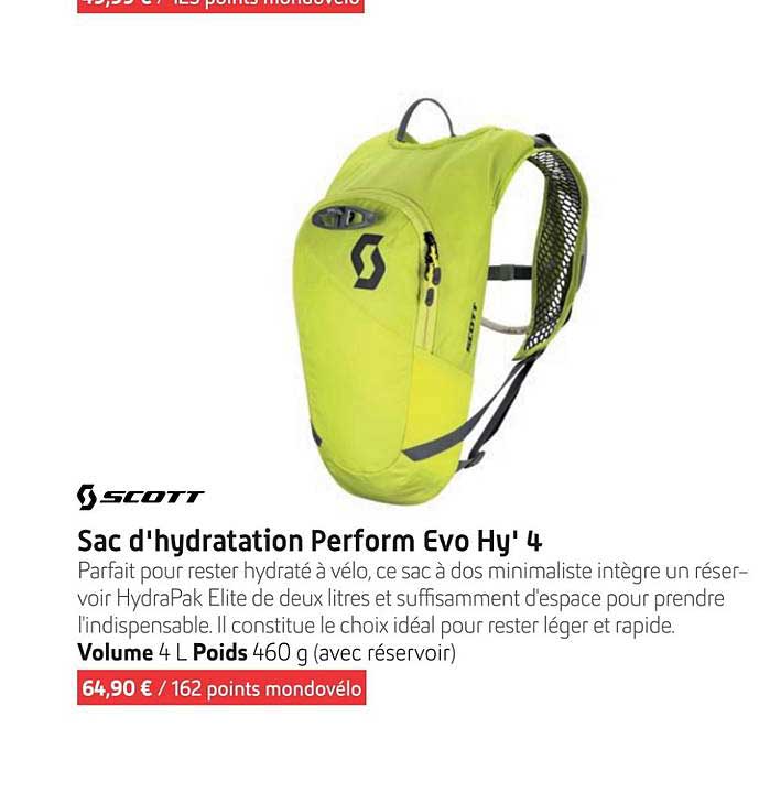 Sac d'hydratation Perform Evo Hy'4
