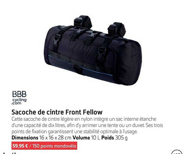 Sacoche de cintre front Fellow