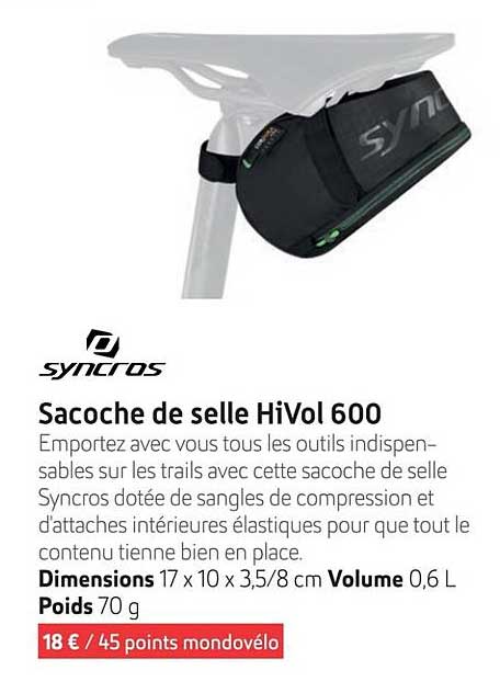 Sacoche De Selle HiVol 600