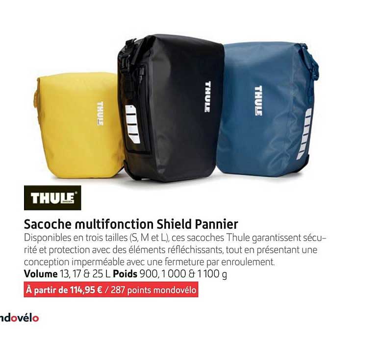 sacoche multifonction shield pannier