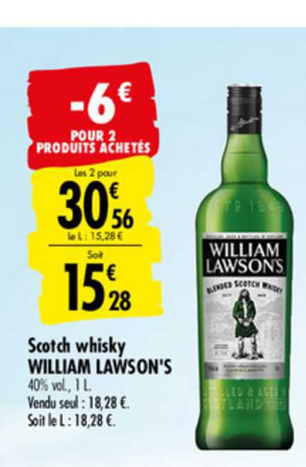 Scotch Whisky William Lawson's