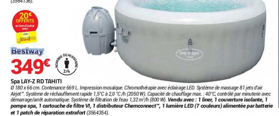 spa lay z rd tahiti bestway