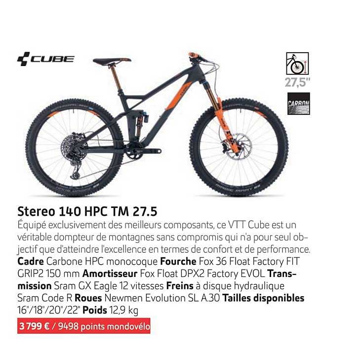 stereo 140 hpc tm 27.5