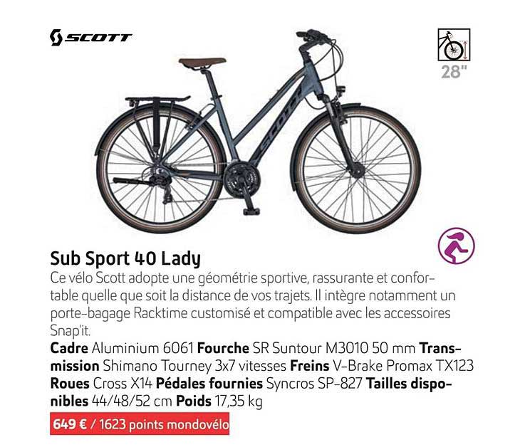 sub sport 40 lady