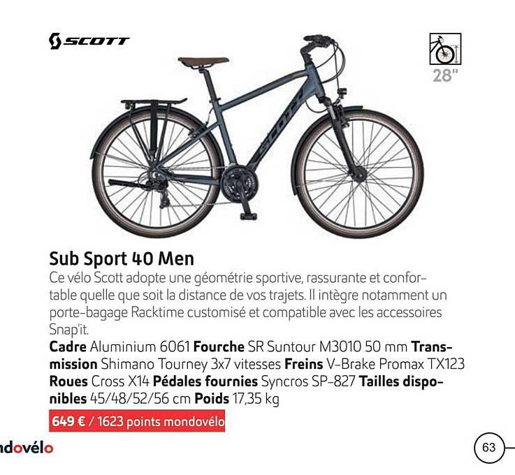 sub sport 40 men