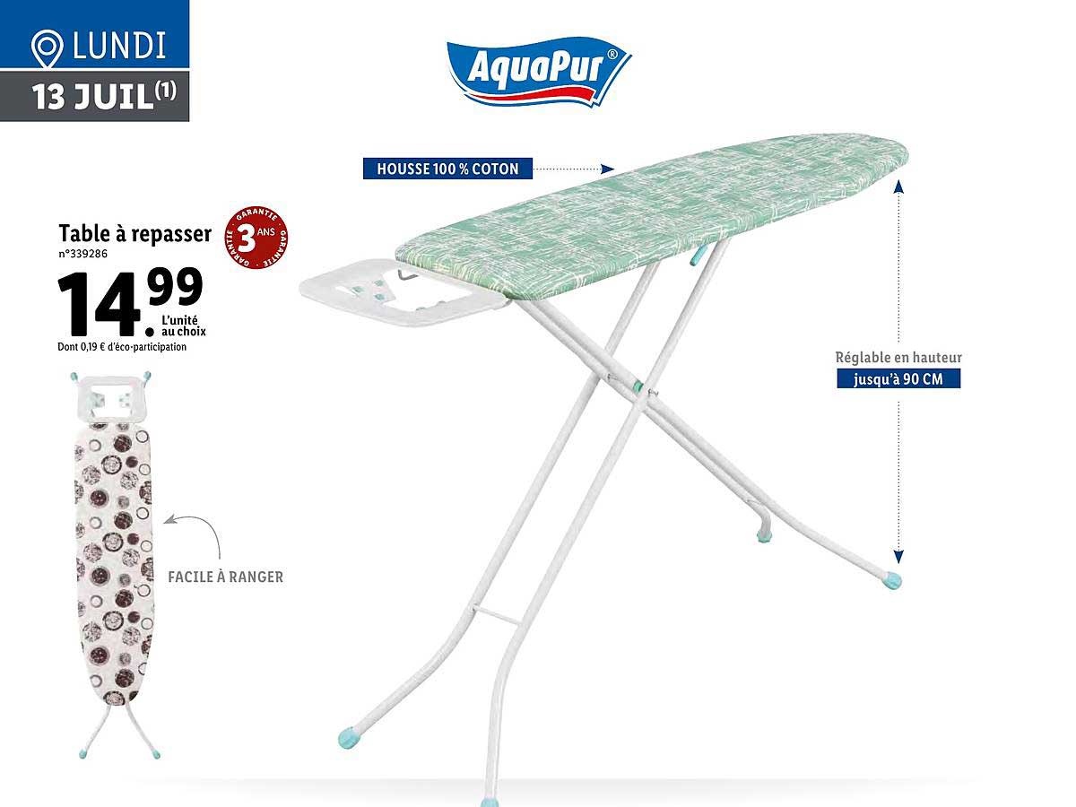 Table Repasser Lidl
