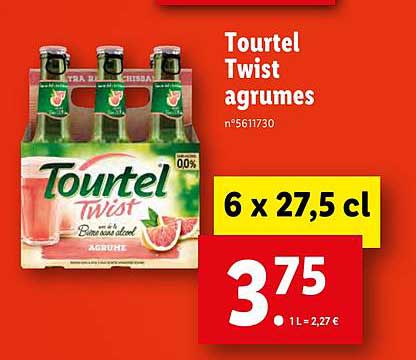 Tourtel Twist Agrumes