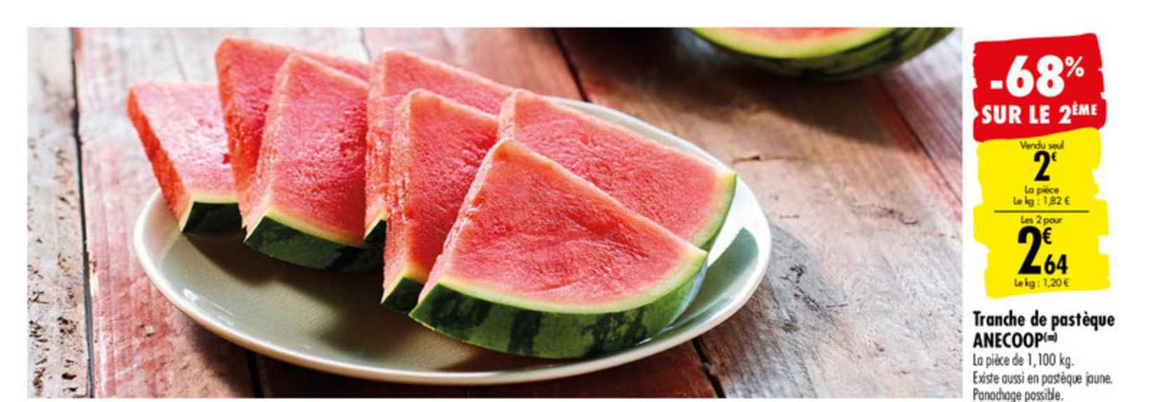 Tranche De Pastèque Anecoop