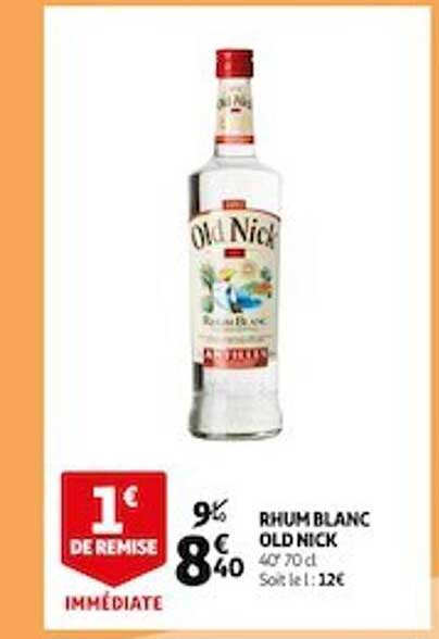 Rhum Blanc Old Nick