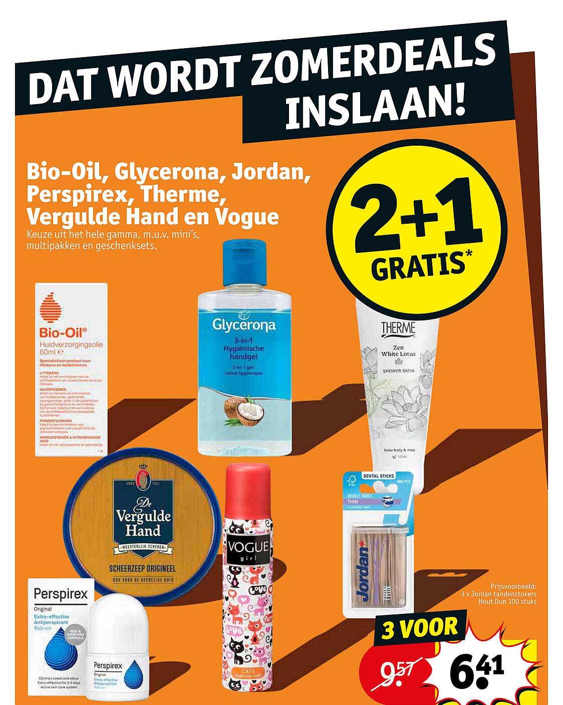 bio-oil, glycerona, jordan, perspirex, therme, vergulde hand en vogue