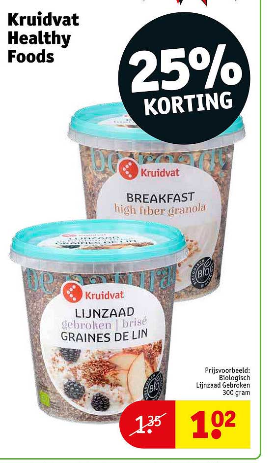 kruidvat healthy foods