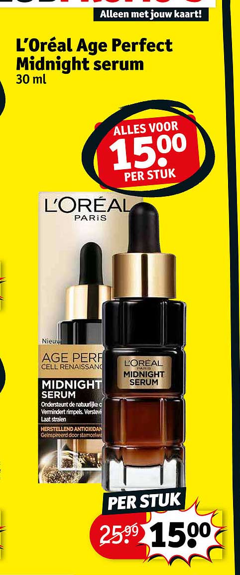 l'oréal age perfect midnight serum