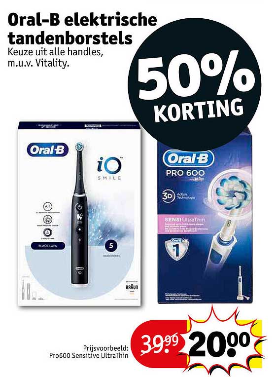 oral-b elektrische tandenborstels