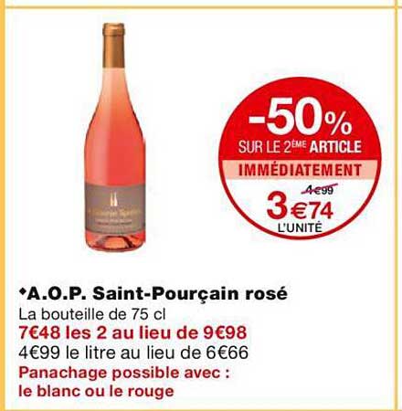 a.o.p. saint-Pourçain rosé