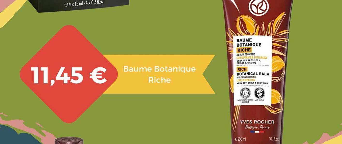 baume botanique riche